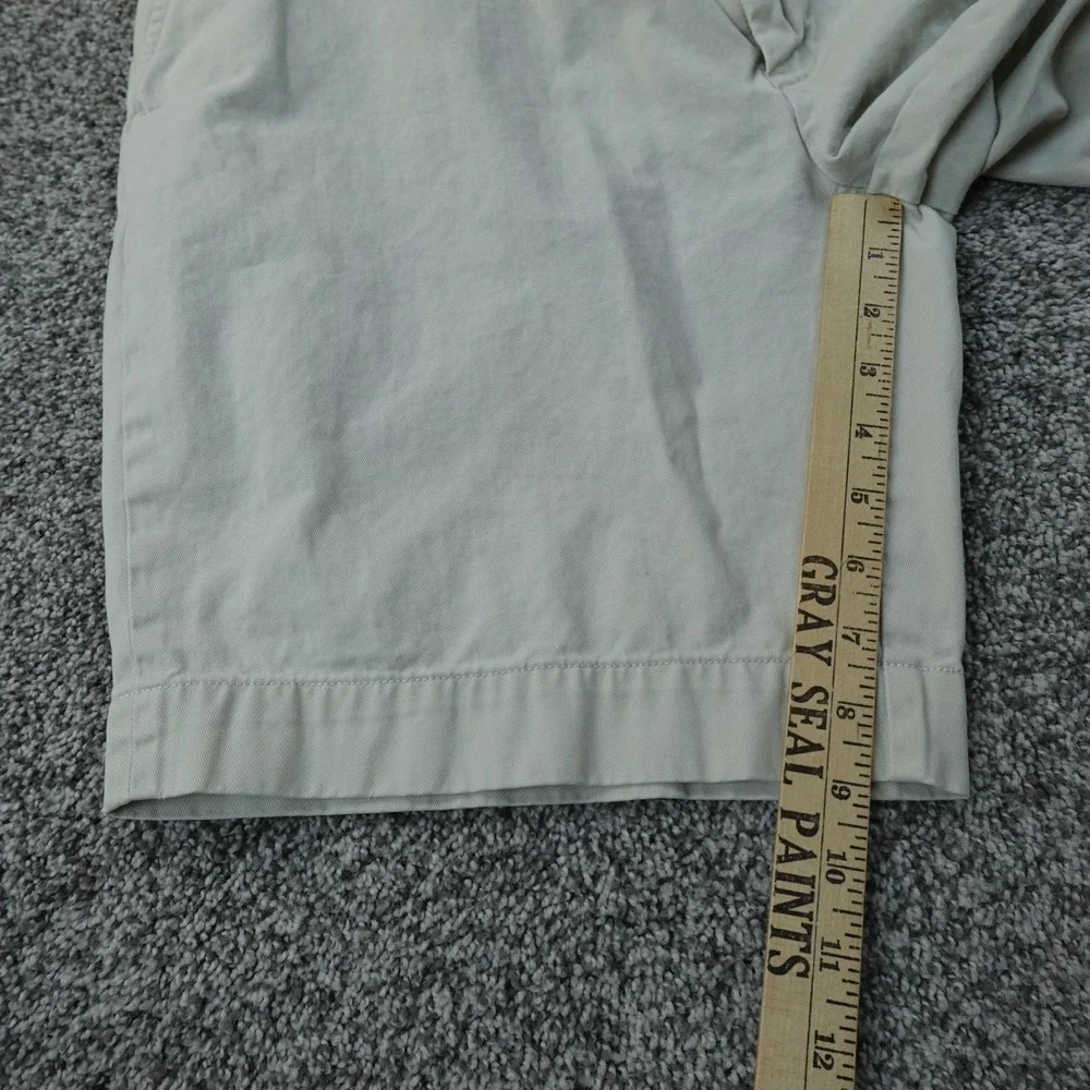 Polo Ralph Lauren Shorts‎ Mens 36 Beige Chino Golf Classic Fit Flat Front Casual